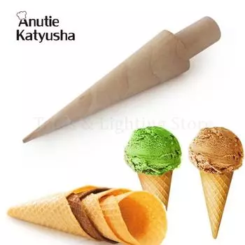 Деревянная форма для мороженого, сделай сам, яичный рулет, омлет, вафельный ролик, кондитерский рулет, инструменты для украшения выпечки