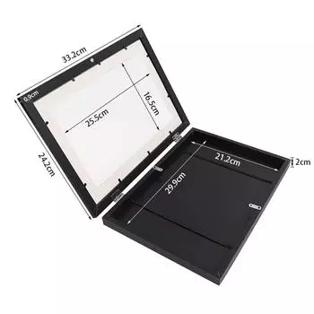 Деревянная фоторамка, настольная коробка для хранения картин маслом, детские художественные рамки, детская фоторамка «сделай сам», wood разноцветный