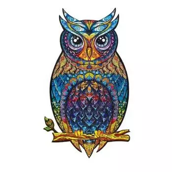 Деревянная головоломка, детали уникальной формы, подарок для взрослых и детей 13.5X18cm