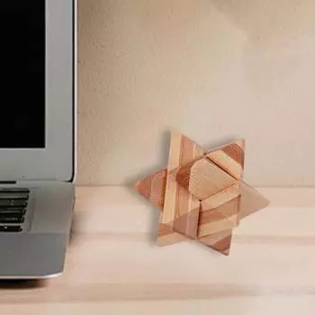 Деревянная головоломка-головоломка, тест на IQ, тренировка логики, Лубань Конг Мин H