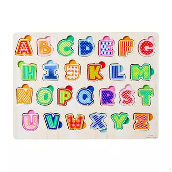 Деревянная головоломка игрушка алфавит руки на Abc дошкольное для детей детского сада