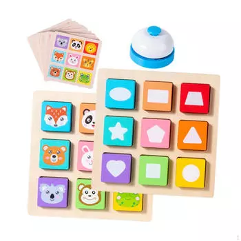 Деревянная головоломка, настольная игра, игрушка для дошкольного образования, развивающие игрушки для детей 3, 4, 5, 6 лет