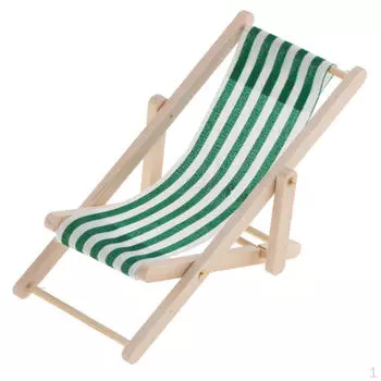 Деревянная гостиная, темно-зеленый полосатый кукольный домик 1/12, миниатюрная мебель