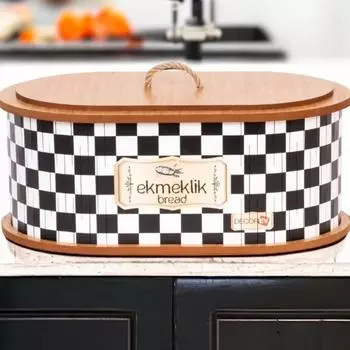 Деревянная хлебница Натуральная хлебница Роскошная хлебница
