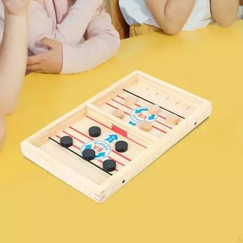 , Деревянная игра в хоккей, Настольные игры Battle Paced Winner, Игрушки для взрослых и детей 34.2x20x2.7cm