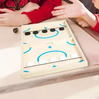 Деревянная игра в хоккей, настольный футбол, креативные подарки, классический настольный победитель битвы, быстрый темп