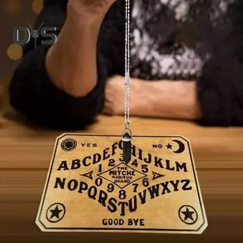 Деревянная игровая доска для духа, доска для лозоходства, гадальная доска, метафизическое послание, спиритические сеансы, принадлежности для викканского алтаря, усиление духовного восприятия, деревянная доска для 1