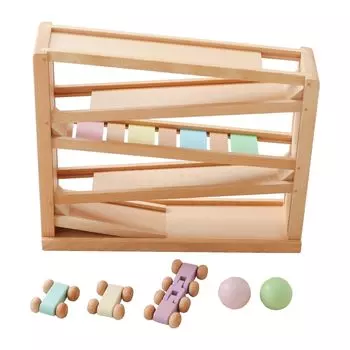 Деревянная игрушка Daiwa подвесной мост мини-американские горки игрушка на склоне деревянная игрушка мальчики девочки движущаяся игрушечная машинка бегущая машинка горка деревянная деревянная игрушка подарок подарок