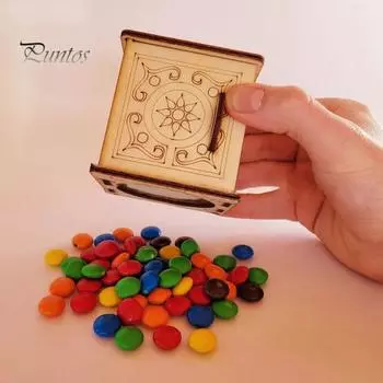 Деревянная игрушка для фокусов, винтажная игрушка-головоломка для фокусов, портативный набор реквизита для фокусов, подарок для детей и взрослых, любителей головоломок A