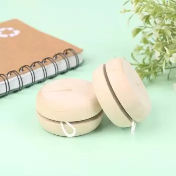 Деревянная игрушка йо-йо, цветная мини-круглая игрушка «сделай сам», детский шарик йо-йо, поделки ручной работы, игрушка йо-йо OneSize