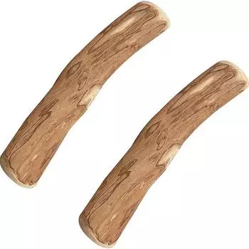 Деревянная игрушка-палочка Ulioli для щенка кофейного дерева, 2 шт.