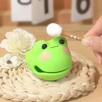 Деревянная игрушка-рыба с мультяшным животным и молотком для снятия стресса, медитации, успокаивающего ударного инструмента белый