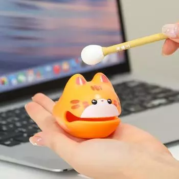 Деревянная игрушка-стук, облегчение тревоги, храм, рыбий деревянный барабан, ударный инструмент, настольное украшение для дома F