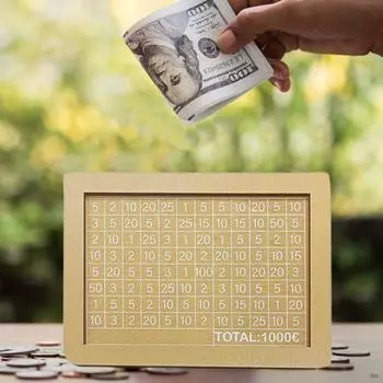 Деревянная копилка для денег, накопительная шкатулка для общежития, прочная, с целевым ящиком для сдачи, копилка со счетчиком, портативная для девочек и мальчиков