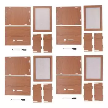 Деревянная копилка для монет с целевыми числами, чеками на сбережения, обратным отсчетом достижения цели, копилка для монет 1000 USD