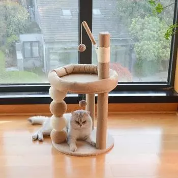 Деревянная кошачья лазалка, гнездо, кошачья когтеточка из сизаля, кошачья кровать, кошачья доска, дерево, товары для животных, принадлежности для животных, когтеточки