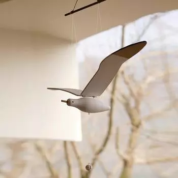 деревянная летающая чайка деревянная чайка украшение уникальное домашнее искусство летающая чайка украшение креативный кулон деревянный белый