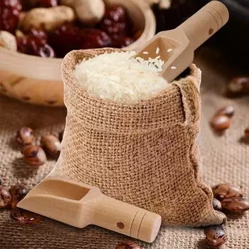 Деревянная ложка для сухого молока, соли, сахара, ложки 2,4x7,8 см