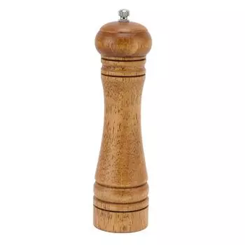 Деревянная мельница для перца Профессиональная регулировка грубости помола Керамический сердечник для соли и перца Medium 4.75L