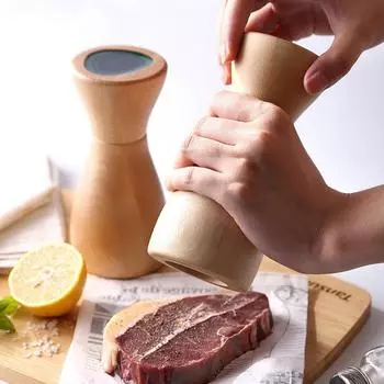 Деревянная мельница для соли и перца - Деревянные мельницы, Gourmet Premium Sea & Peppercorns Precision Mechanics