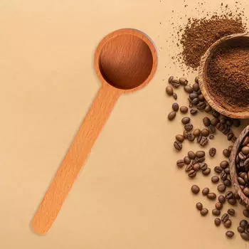 Деревянная мерная ложка, кофейная ложка, удобная для переноски, принадлежности для супа, чайная ложка, стол