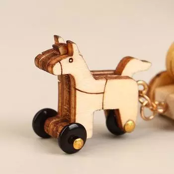 Деревянная музыкальная шкатулка ручной работы, аксессуары для сборки автомобилей и поездов, основа музыкальной шкатулки, маленькие украшения, микропейзаж