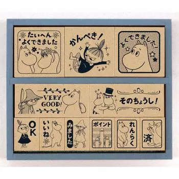 Деревянная наградная марка Beverly Moomin SDH-124