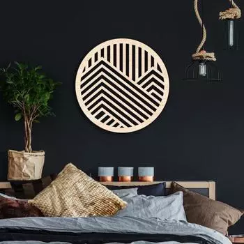 Деревянная настенная наклейка без заусенцев, легкое, отличное подвесное украшение, ремесла, домашний декор, хозяйственные принадлежности S