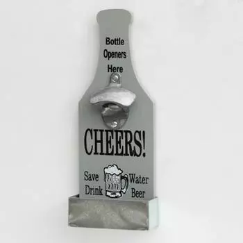 Деревянная настенная открывалка для бутылок Ретро открывалка для пивных бутылок Настенный подвесной Креативный бар Ресторан Открывалки для пивных бутылок Хранение Домашний декор