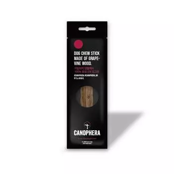 Деревянная палочка для собак Canopehera, игрушка для шлифования зубов M, лоза, 1шт