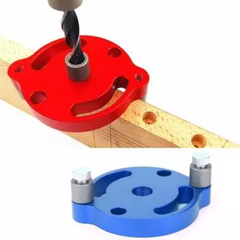 Деревянная панель пробойник Алюминиевый сплав Центровочный инструмент Деревообрабатывающий инструментX6001Синий