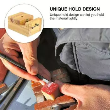 Деревянная плоская гравировальная печать Каменные тиски Деревообработка Резьба Гравировка Фиксирующие инструменты Мини-тиски с зажимом Плоские клещи