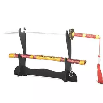 Деревянная подставка для меча, держатель для дисплея, самурайский меч, катана, вакидзаси, нож танто, волшебная палочка, опорный кронштейн, стойка A1