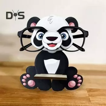 Деревянная подставка для очков в виде животных, стойка для хранения очков ручной работы, симпатичная подставка для очков в виде животных, стойка для солнцезащитных очков для дома Monkey