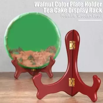 Деревянная подставка для тарелок, мольберт, держатель, подставка для фоторамки, декоративное искусство, ручная работа, дерево, многофункциональное S