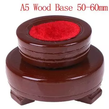 Деревянная подставка-основа для шара, сферы, камня, декора