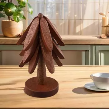 Деревянная подставка под елку Деревянные подставки Сложные детали A