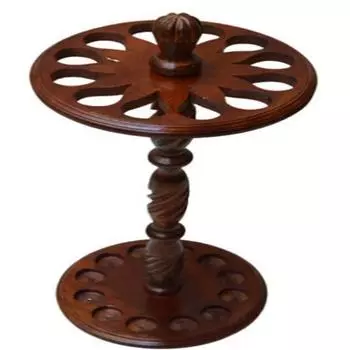 Деревянная подставка ручной работы для 12 резных тростей, стильный держатель для трости из натурального дерева. Идеальный подарок для родителей.