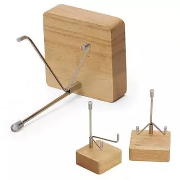 Деревянная подставка с регулируемым металлическим кронштейном. Высокая стабильность. Широко используемая пластина из минерального агата. Держатель для мольберта в виде ракушки и камня. S золотистый