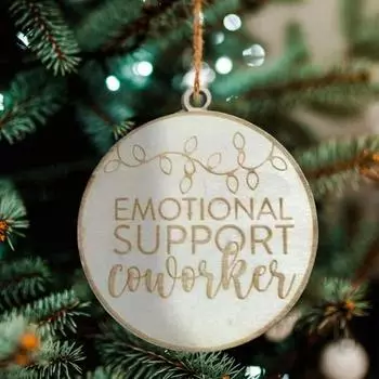 Деревянная подвеска Yousheng Friends, рождественское подвесное украшение, подвеска на День благодарения, подарки для друзей, дни рождения, годовщины E