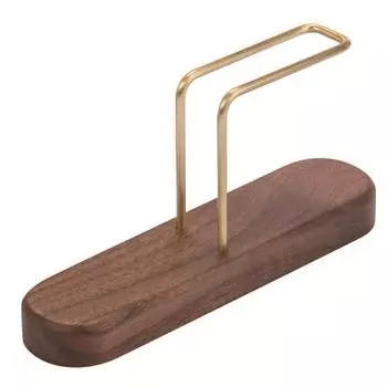 Деревянная полка для хранения фильтров для кофе. Гладкая поверхность. Практичный держатель для бумаги для фильтров для кофе. кофейный