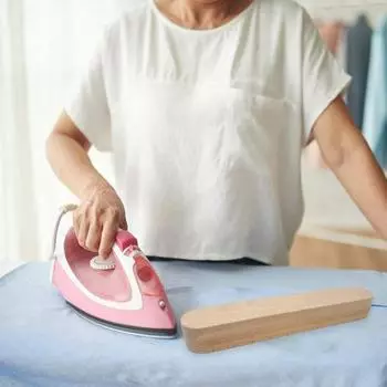 Деревянная портновская хлопушка для глажки и квилтинга, профессиональный швейный инструмент для выравнивания тканей, точечный пресс, устранение морщин, буковая древесина A