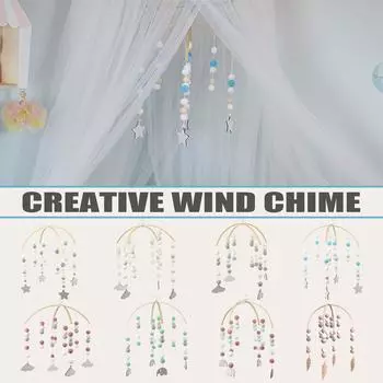 Деревянная потолочная мобильная детская кроватка для детской комнаты для мальчиков и девочек