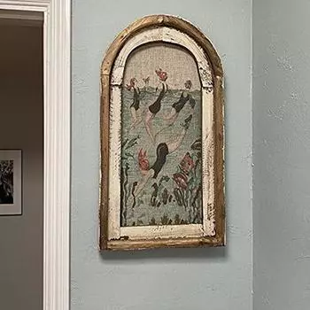 Деревянная рамка для плавания настенное искусство украшение ванной комнаты поддельный подвесной знак на окно привлекающее внимание плавание настенное искусство украшение в стиле бохо