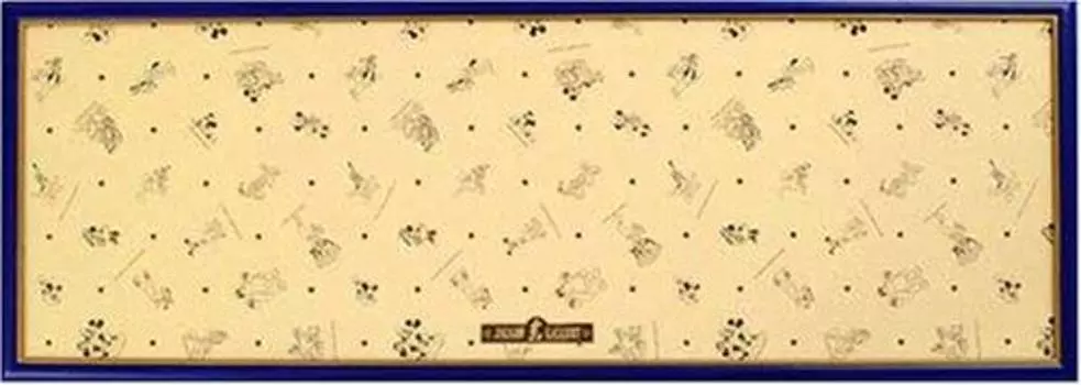Деревянная рамка-пазл для 950 синих деталей Disney, (34x102 см) синий
