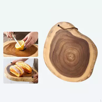 Деревянная разделочная доска для приготовления пищи, многоцелевая, креативная, для фруктов, овощей, мяса, бытовая