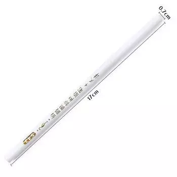 Деревянная ручка для дизайна ногтей с двойной головкой, алмазная ручка, инструмент для вышивки крестом, белый карандаш