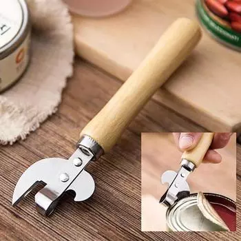 Деревянная ручка из нержавеющей стали консервный нож кухонный конверт открывалка для бутылок многоцелевой Destapafor открывалка для бутылок красного вина