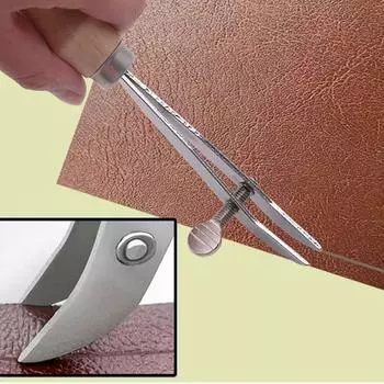 Деревянная ручка Кримпер Wallet Trimmer Scribe Edger Upgrade жёлтый