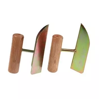 Деревянная ручка шпателя скребок для гипсокартона угловая лопата съемник диатомовый ил инструмент as the picture